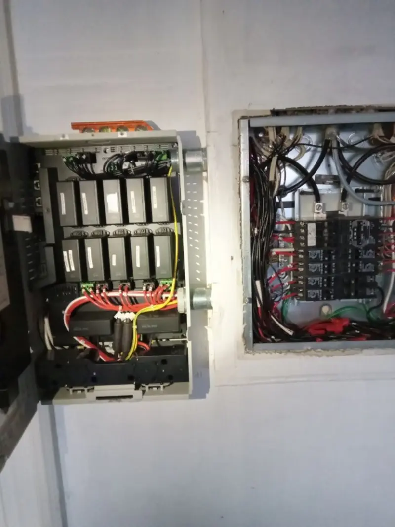 Electrical panel upgrade completed for Carbon Monoxide Detector Installation in Grand Mound